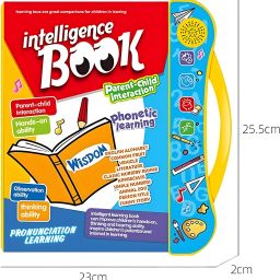 Intelligence Musical English Reading Learning Book, Interactive Education Toy-13