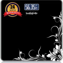 Healthgenie Thick Tempered Glass LCD Display Digital Weighing Scale-picture-14