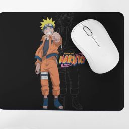 S Creation Naruto Print Anime Mouse Pad - High Quality (18x22 cm)) Non Slip Base Mousepad-image-49