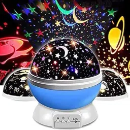 Star Projector Night Lamp |Star Moon Light Rotating Projector with USB Night Lamp-8