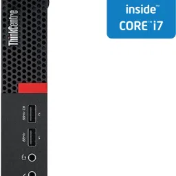 NCS Core i7-6700 Processor [4 Cores, 8 Threads, 3.40 GHz] - ThinkCentre CPU [OIX] Lenovo Mini PC - Intel® Core™ i7 (6th Generation) [4 Cores, 8 Threads] (32 GB RAM/Intel UHD 4K Graphics/1 TB SSD Capacity/Windows 11 Pro) Microtower with MS Office-78