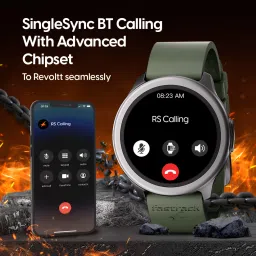 Fastrack FR1|1.39 inch Super UltraVU Display(360*360)|Advanced BT Calling|Split Screen Smartwatch image 3
