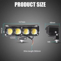 bikebloom LED Fog Lamp Unit for Universal For Car Universal For Car image 2