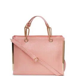FABBHUE Textured Structured Oversized Handheld Bag image 2