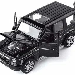 AMG G65 Die-Cast Car with 4 Openable Doors Music,Pull Back Action & Glowing Head & Tail Lights and Sound auto Model-image-70