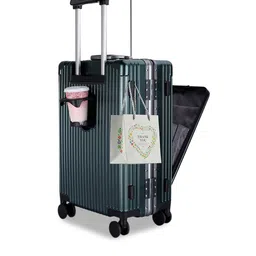 THE CLOWNFISH Medium Hard Case Trolley Suitcase image 2