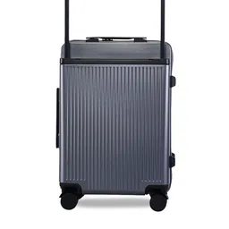 Nasher Miles Textured Hard-Sided Cabin Trolley Suitcase image 2