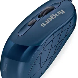FINGERS SuperHit Wired Ambidextrous Optical Mouse-3