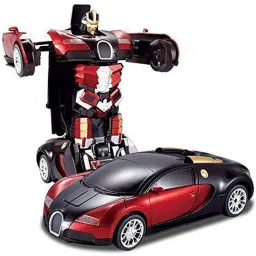 Plastic Battery Operated Converting Car to Robot-image-7