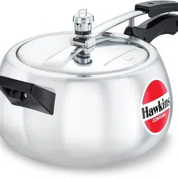 hawkins Contura Pressure Cooker, Handi Inner Lid Cooker, Silver (HC50) 5 L Pressure Cooker-picture-46