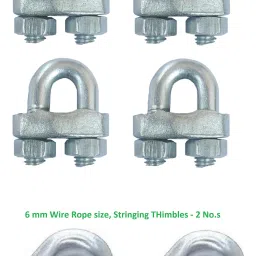 d a r e 6 mm Stringing Clamps Single Stringing Clamp image 3