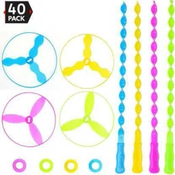 Twist Disc Flyer Saucers for Party Favors and Prizes (PACK OF 40)-image-16