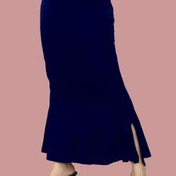 SHAYONAM K.MT._Fish_Navy Blue_M_Saree Shapewear shapewear petticoat For Women Lycra Blend Petticoat-image-40