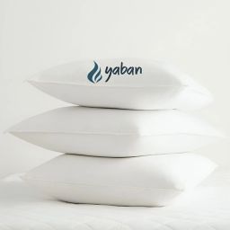 LUXURY Cotton Solid Sleeping Pillow Pack of 3-image-0