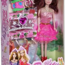 Pretty Doll For Girls (Multicolor)-27