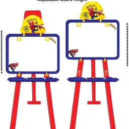 jayaansh traders 5 in 1 Dual Sided Spiderman Easel Board for Educational Learning Activities image 3