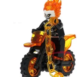 New Ghost Rider Mini Legoing Puzzle Building Blocks Toy Figures Fun Kids play-22