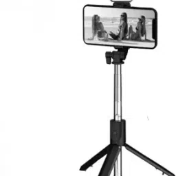 SOJUBA Bluetooth Extendable Selfie Sticks with Flash Tripod Stand for Mobile Phones Monopod, Tripod, Tripod Kit, Tripod Bracket image 2