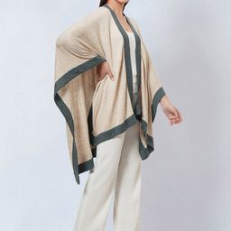 First Resort by Ramola Bachchan Open Front Longline Shrug image 5