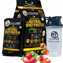 Gold Standard Series |60 Pouches |Low Carb & Fat |Shaker Inside |24g Natural Whey Protein-image-46