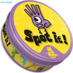 Spot It! Fast-Paced Family Matching Card Game – Visual Puzzle Fun for All Ages-11
