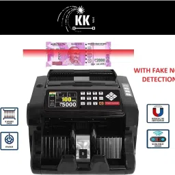KK MART Mix Total Value Latest Updated Super Heavy Duty Note-Currency Counting Machine Note Counting Machine image 3