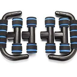 FitHead Push Up Bar Pushup Home Gym Equipment for Training, Exercise Push up Stand Gym Accessories for Men & Women in Home Use for Chest, Pushup Anti-Slip Push Ups Stand Multicolor image 3