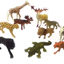 12 Pcs Wild Animals Set (Medium Size) for Kids PQ-image-17