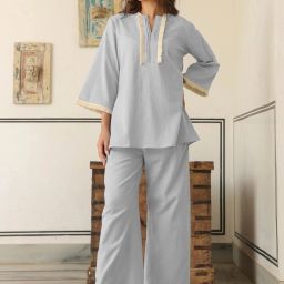 Tunic Palazzos Co-ords Set-image-93