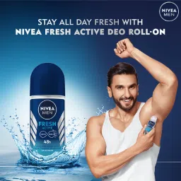 nivea men Fresh Active Deodorant Roll-on Deodorant Roll-on-For Men image 3