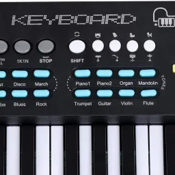 intern Kids Keyboard for Beginners Rechargeable Battery Piano Keyboards with Mic INT-KB Analog Portable Keyboard image 3