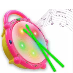 3D Flash Drum Toys for Kids with Light & Musical Sound (Multicolor)-18