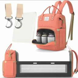 Multipurpose Mother's tarvel bag | baby diaper bag Bagpack Diaper bag-image-42