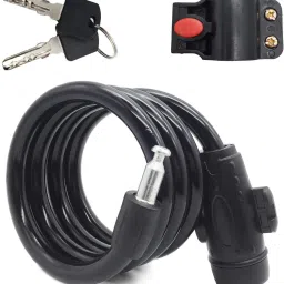 Anti-Theft Steel Bicycle Lock Bike, Luggage, & Helmet with Heavy Duty Cycle Lock Bicycle Lock-15