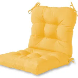 Cotton Solid Chair Pad Pack of 2-23