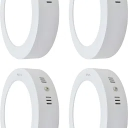 9 Watt Round Led Surface Down Light White Pack of 4 Ceiling Light Ceiling Lamp-17