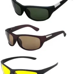 hipe UV Protection Wrap-around Sunglasses (Free Size) image 2