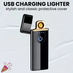 Touch USB Rechargeable (Cigarette Lighter)forSmoking with Smart FingerprintE346 Touch USB Rechargeable (Cigarette Lighter)forSmoking with Smart FingerprintE346 Pocket Lighter-picture-2