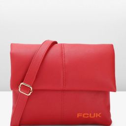 Women Red Sling Bag-image-9