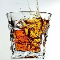 (Pack of 6) diamond set of 6 Glass Set Whisky Glass-4