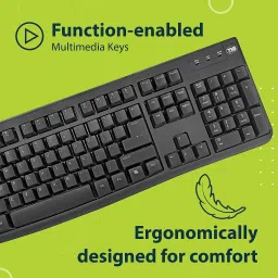 Tvs Electronics Champ Plus Keyboard Wired USB Standard Desktop Keyboard Compatible with Desktop, Laptop, Mac image 5