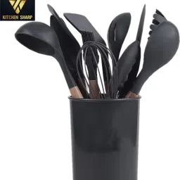 BLACK SET Kitchen Tool Set-image-31