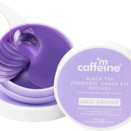 Black Tea Complex Hydrogel Under Eye Patches with Vegan Collagen Peptide-14