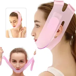 Silicone V Face Mask for Face Lift | Facial Slimming Bandage for Chin & Cheek Face Shaping Mask-19