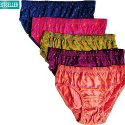 Pack of 5 Women Hipster Multicolor Panty-image-54