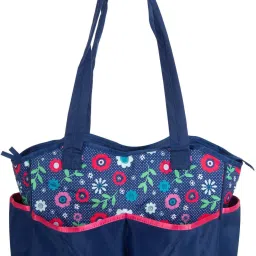 Multipurpose Diaper Bag With Bottle Warmer & Changing Mat (Blue) Diaper Bag-picture-15