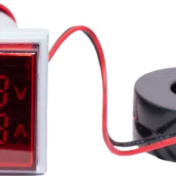Volt Amp Meter 50-500v AC UP to 0-100A Digital Voltage Tester-8
