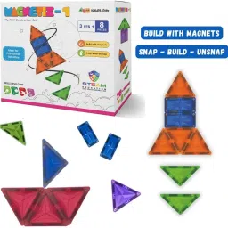 mrbeast Learning Steps Magnetix-1 My First Construction Set image 3