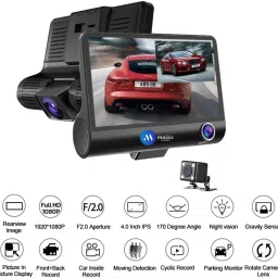 Maizic Smarthome Dashcam| WiFi| Wide Angle View| G-Sensor| GPS Log Reverse Assist Camera System image 2