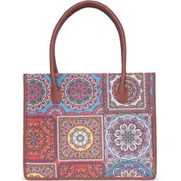 ZOUK Ethnic Printed Structured Shoulder Bag Bag image 4